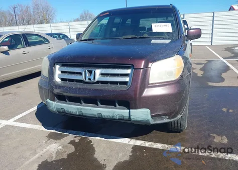 2007 Honda Pilot Ex из США, поврежденный, VIN 5FNYF28447B030148